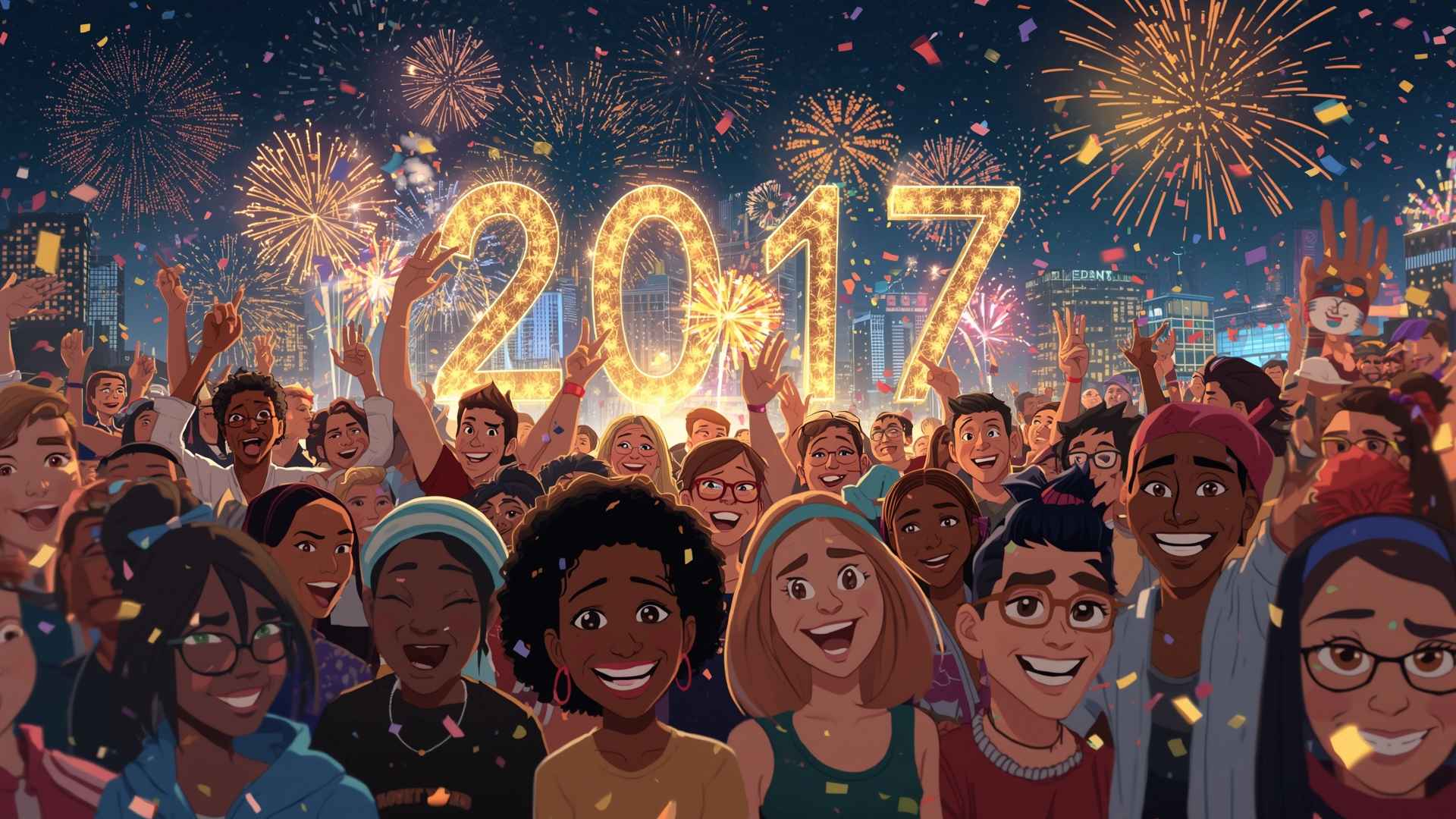 guten rutsch ins neue jahr gif